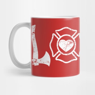 Love Firefighters Mug